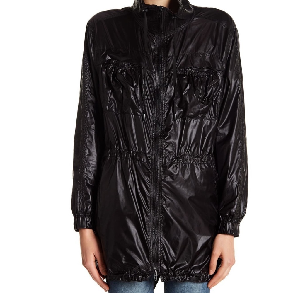 💕HP💕Blank NYC black windbreaker rain jacket - Picture 3 of 12